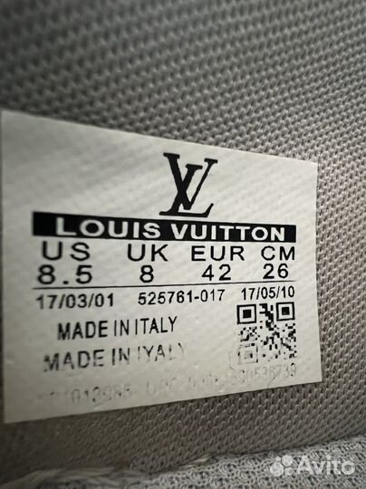 Кеды Louis Vuitton мужские оригинал