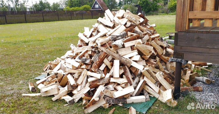 Дрова качественные от производителя Березовые в Ле