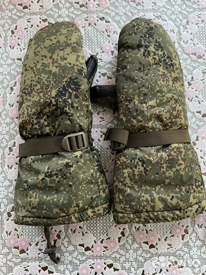 Варежки утепленные тактические