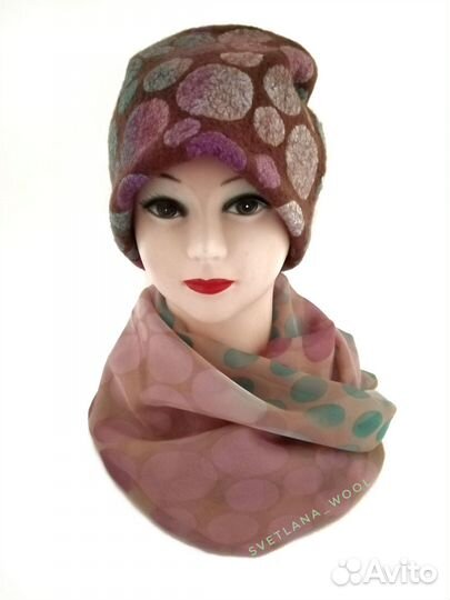 Шапочка валяная
