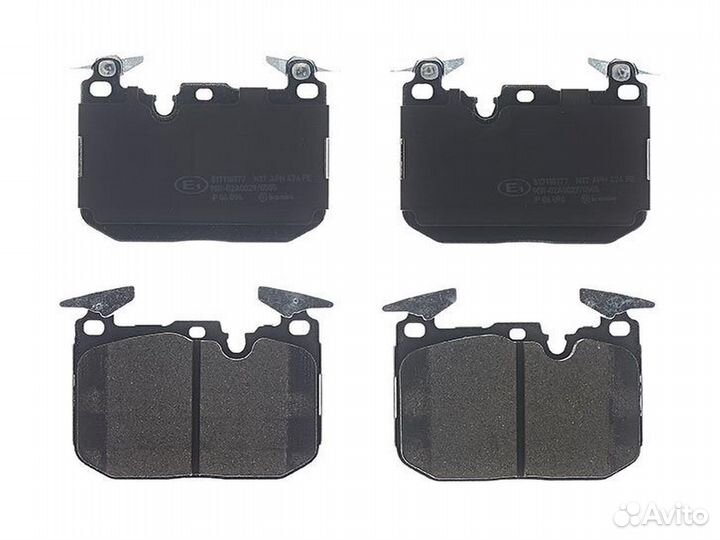 Колодки тормозные перед