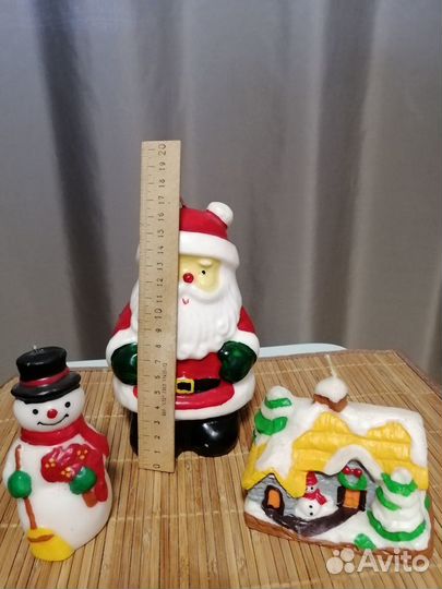 Свечи новогодние