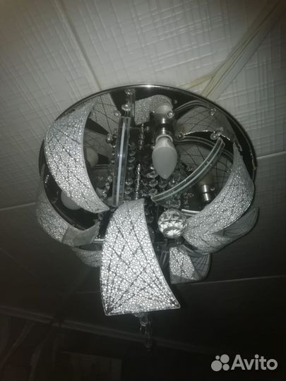 Люстра потолочная светодиодная бу