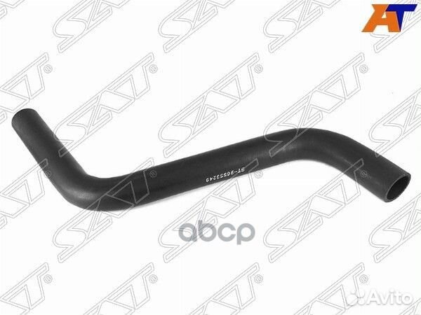 Патрубок радиатора нижний daewoo nubira/chevrol