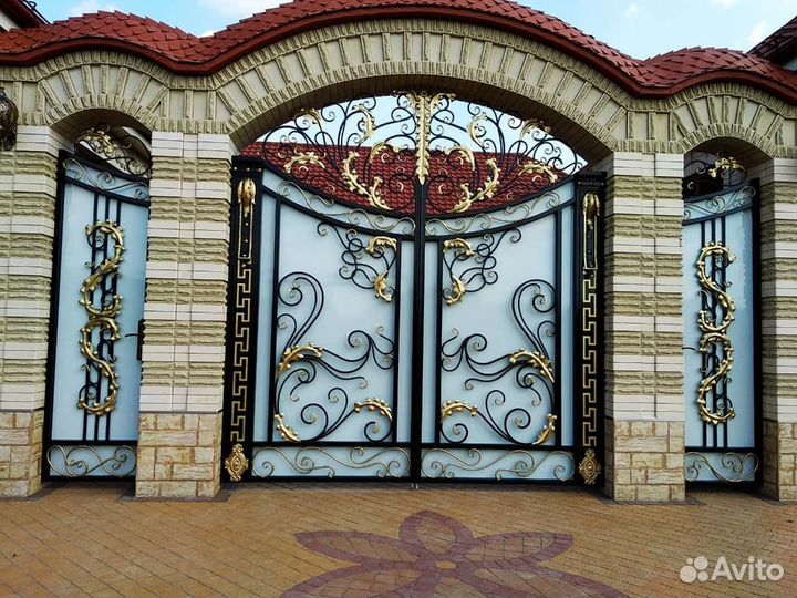 Ворота, навесы, перилла и многое др