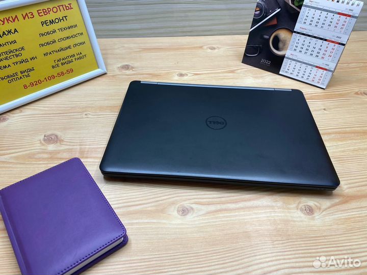 Ноутбук из Европы dell E5470 c гарантией