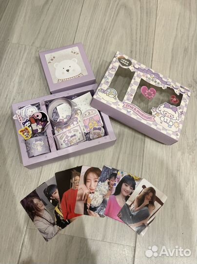 К поп карты G-idle, подарочный бокс k pop джи айдл