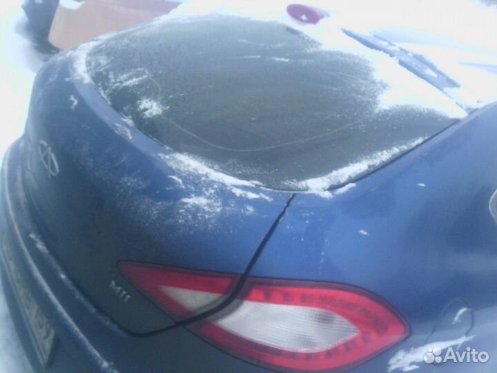 Крышка багажника Chery M11 синяя