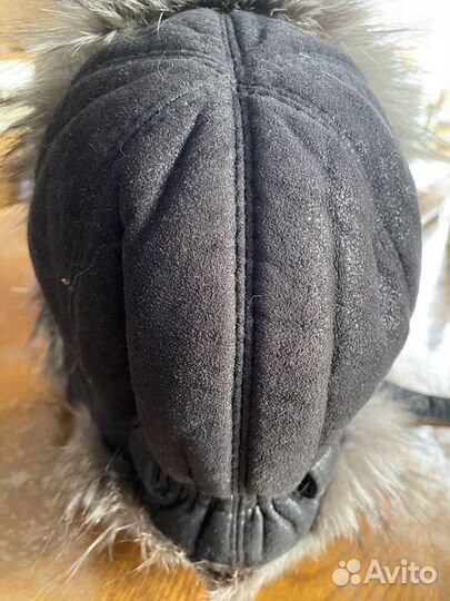Шапка ушанка детская натуральный мех