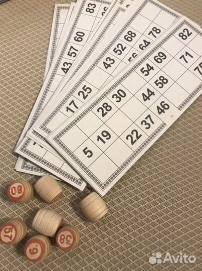 Игра настольная русское лото