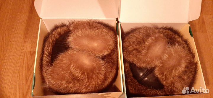 Шапка-ушанка Енот