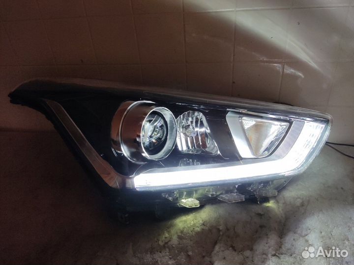 Фара галоген с дхо передняя правая Hyundai Creta