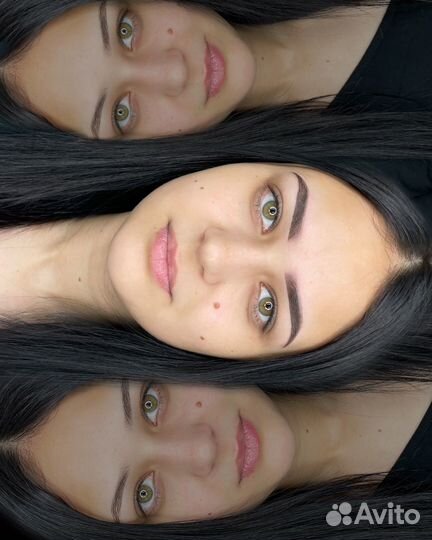 Перманентный макияж / татуаж брови губы глаза