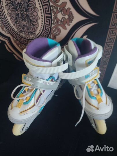 Роликовые коньки детские раздвижные