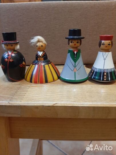 Куколка фигурка деревянная Salvo