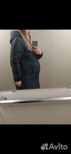 Зимняя куртка для беременных 48