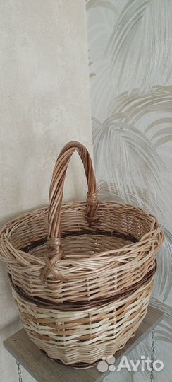 Корзина плетеная для хранения