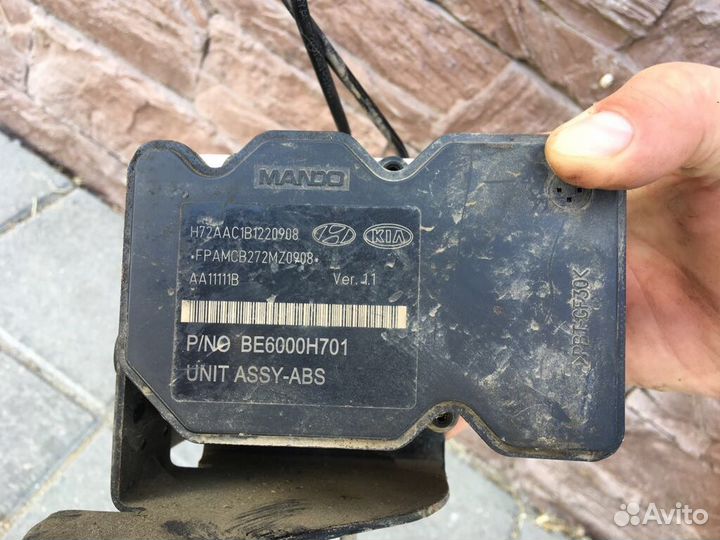 Блок ABS Hyundai Solaris/Kia rio