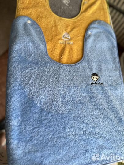 Слюнявчики для кормления, рисования, умывания