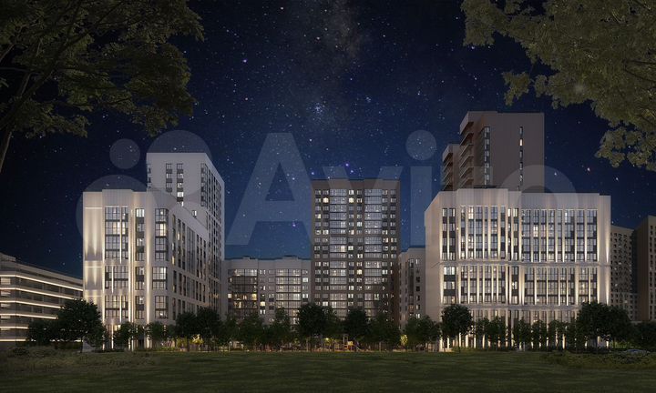 3-к. квартира, 75,3 м², 1/20 эт.