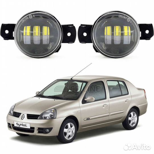 Противотуманные фары Рено симбол