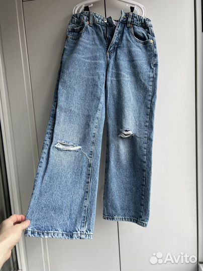 Джинсы zara для девочки 152