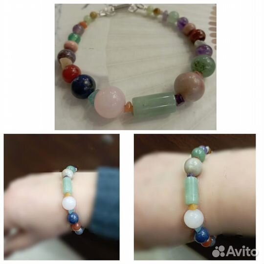 Браслет из самоцветов