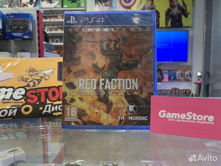 Red Faction Guerilla Remarstered PS4 (новый)
