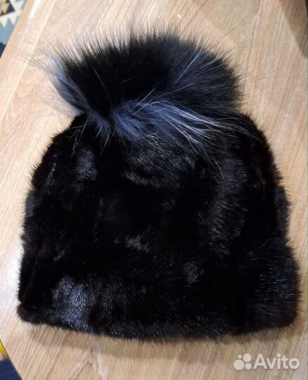 Шапка норковая женская