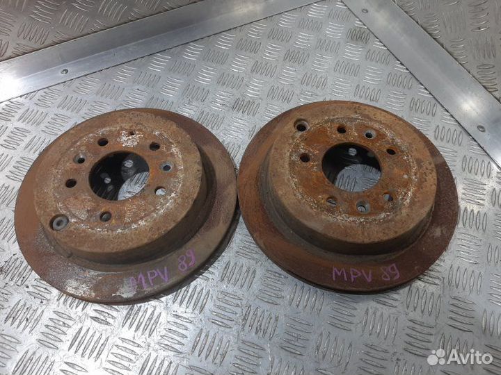 Диск тормозной задний Mazda Mpv LW AJ 2004