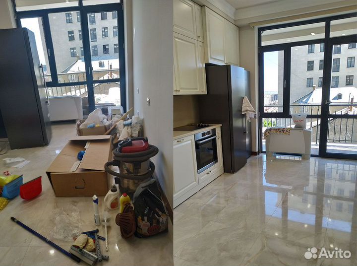 Клининг / уборка квартир под ключ