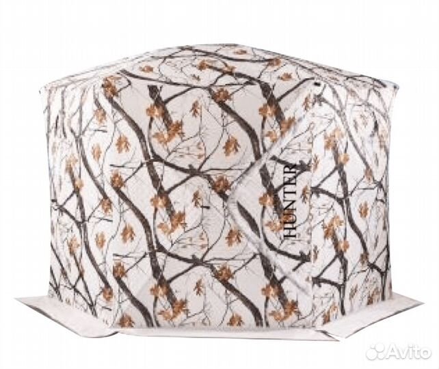 Палатка зимняя утеплённая куб