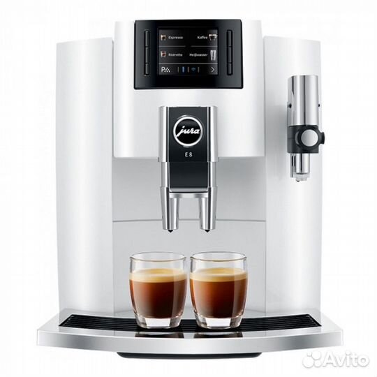 Кофемашина Jura E8 piano white