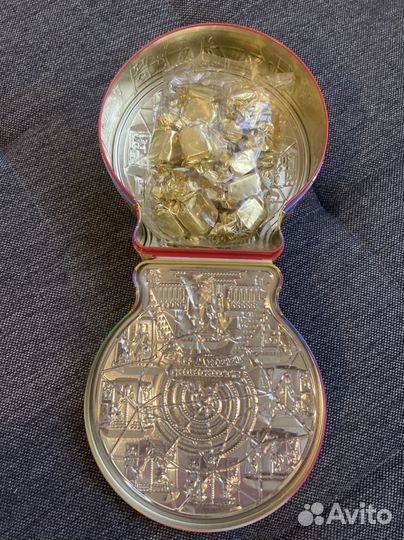 Сувенир сладкий из Англии. Жестяная коробка