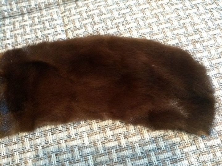 Новый воротник из норки