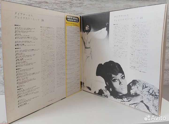 Diana Ross -Greatest Hits 24 (2 Lр) 1975 Japan/ NM