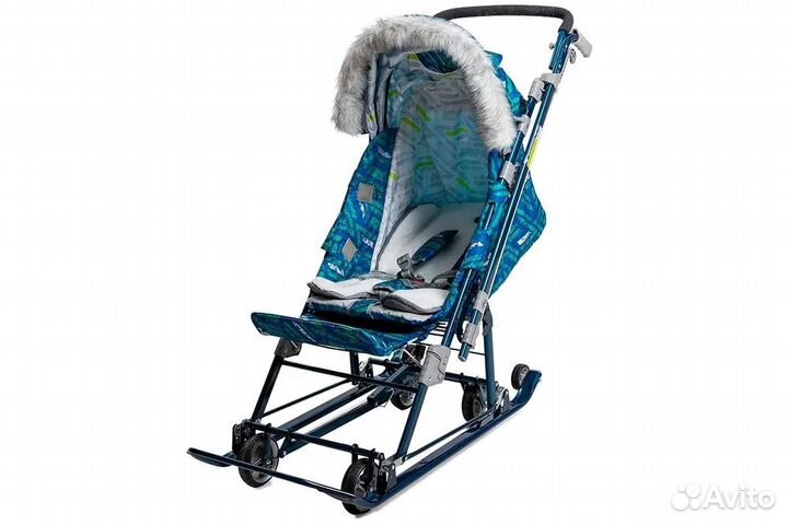 Детские санки коляска