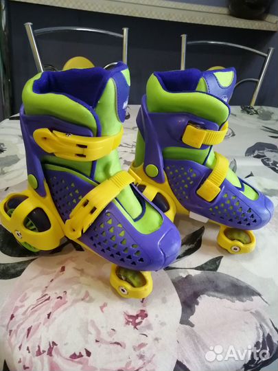 Детские ролики (р. 30-33) 4-ех колесные