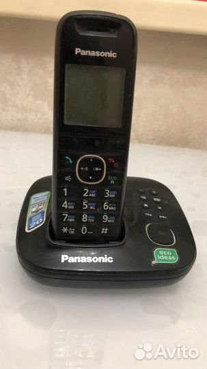Panasonic цифровой беспроводной телефон с автоотв