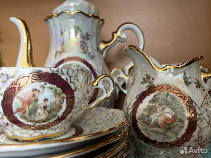 Сервиз чайный Мадонна на 6 персон Германия СССР