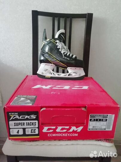 Коньки ссм Super Tacks JR(4,5EE)