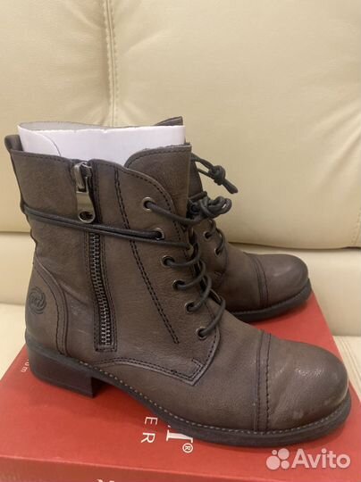 Ботинки женские, весна-осень на байке, р.40