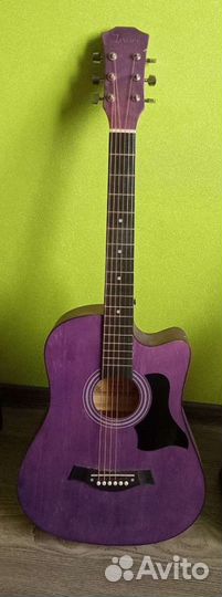 Акустическая гитара Znari (Матовый-фиолетовый)