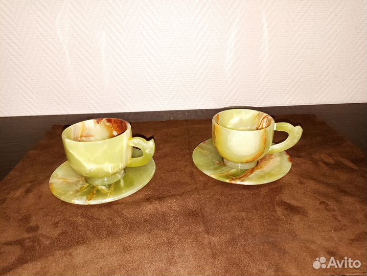 Чайная пара из оникса