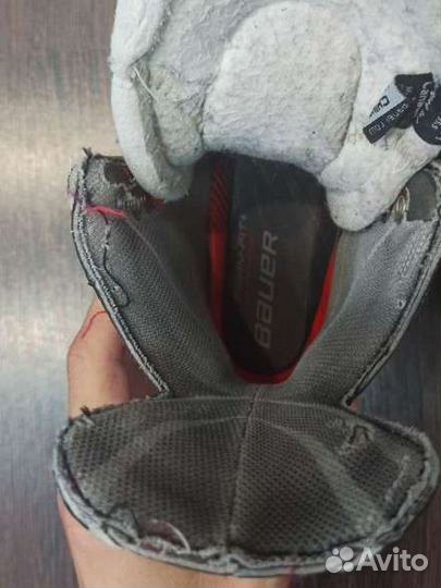 Коньки хоккейные Bauer x100 2,5d 34 размер