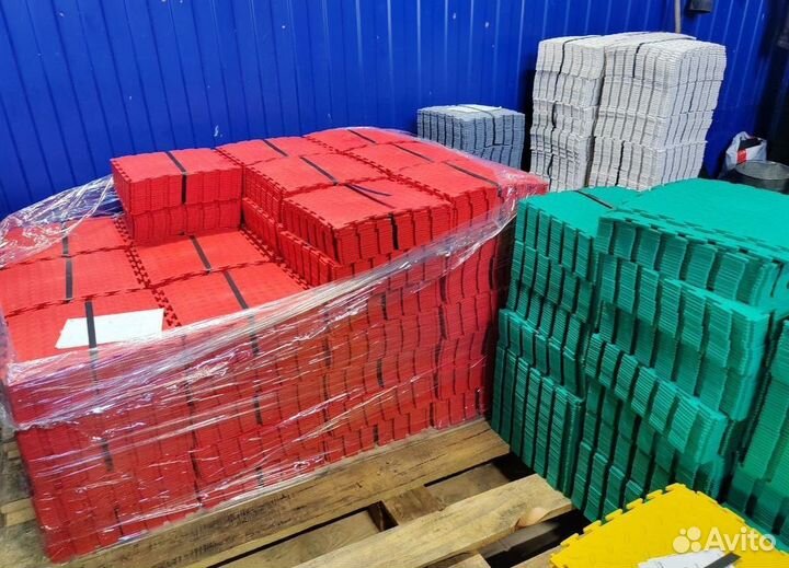 Модульная пвх плитка для склада