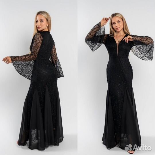 Платье вечернее русалка