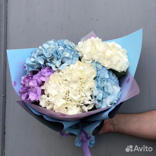 Букет из гортензий