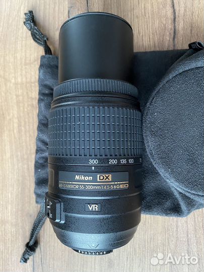 Объектив nikon 55 300mm