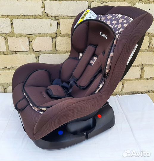Автокресло жирафики от 0кг с наклоном